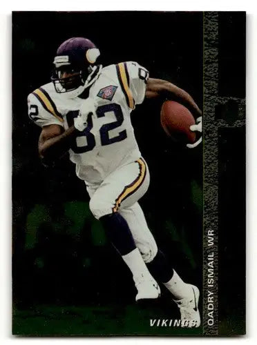 Qadry Ismail Minnesota football card from 1994 SP set, Minnesota Vikings collectible