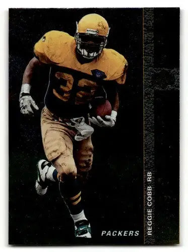 Football card of Reggie Cobb Green Bay Packers collectible from 1994 SP series
