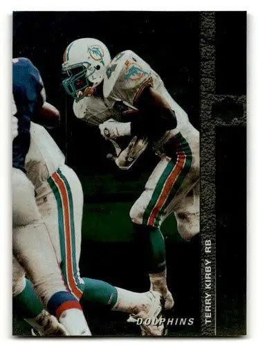 1994 SP #37 Terry Kirby Miami Dolphins Football Cards EX/NM ID:56481 - Football Card Single
