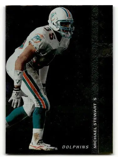 1994 SP #38 Michael Stewart Miami Dolphins Football Cards EX/NM ID:56465 - Football Card Single