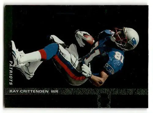 1994 SP Ray Crittenden Patriots football card from Patriots football cards collection
