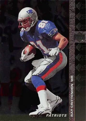 1994 SP #47 Ray Crittenden NM Near Mint RC Rookie Patriots - Football Card Single