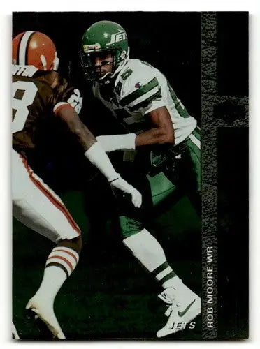 Original gloss 1994 SP Rob Moore New York Jets football card Jets football cards