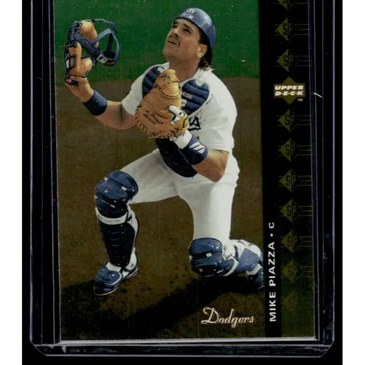 1994 SP #80 Mike Piazza EX/NM Los Angeles Dodgers Baseball Card - Baseball Card Single