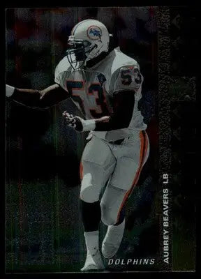 1994 SP Aubrey Beavers RC 40 Miami Dolphins