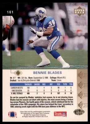 1994 SP Bennie Blades 161 Detroit Lions