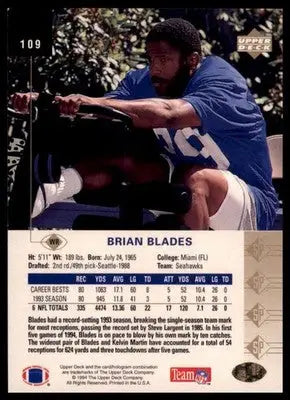 1994 SP Brian Blades 109 Dallas Cowboys