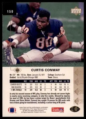 1994 SP Curtis Conway 150 Chicago Bears