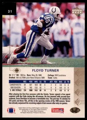 1994 SP Floyd Turner 31 Indianapolis Colts