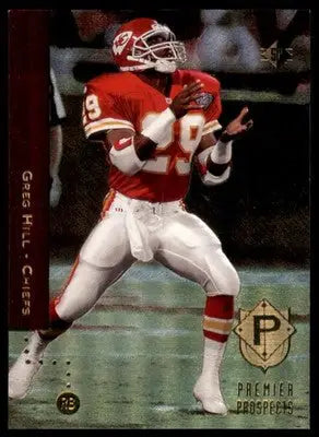 1994 SP Greg Hill RC 13 Kansas City Chiefs