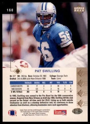 1994 SP Pat Swilling 160 Detroit Lions