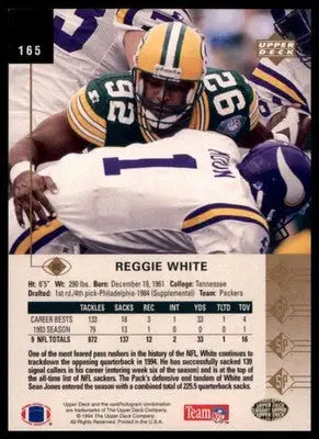 1994 SP Reggie White 165 Green Bay Packers