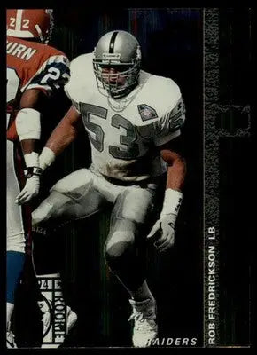 1994 SP Rob Fredrickson RC 96 Los Angeles Raiders