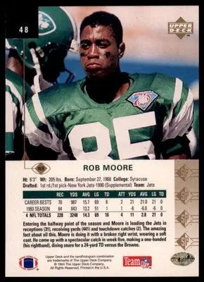 1994 SP Rob Moore 48 New York Jets