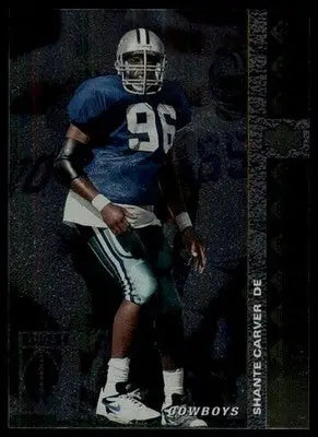 1994 SP Shante Carver RC 123 Dallas Cowboys