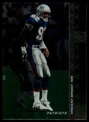 1994 SP Vincent Brisby 41 New England Patriots
