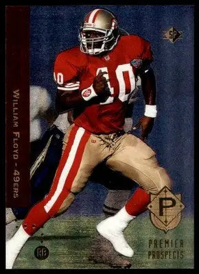 1994 SP William Floyd RC 14 San Francisco 49ers