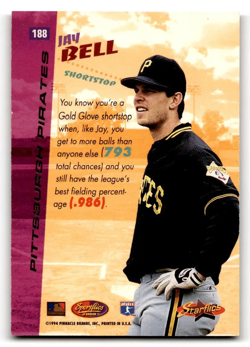 1994 Sportflics 2000 #188 Jay Bell - Baseball Card Single