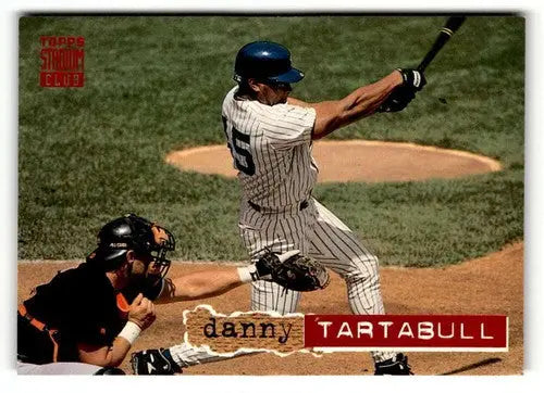 Original gloss 1994 Stadium Club Danny Tartabull baseball card image