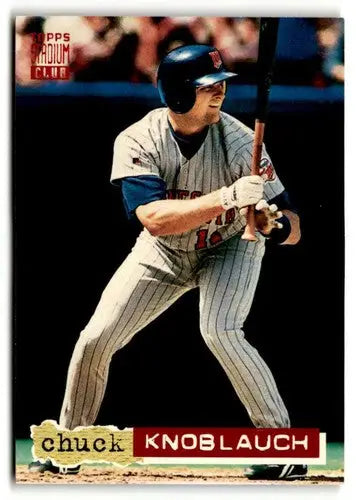 1994 Stadium Club #416 Chuck Knoblauch NM ID:48052 - Baseball Card Single