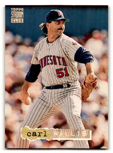 1994 Stadium Club #484 Carl Willis Minnesota Twins Baseball Cards EX ID:61878 - Baseball Card Single
