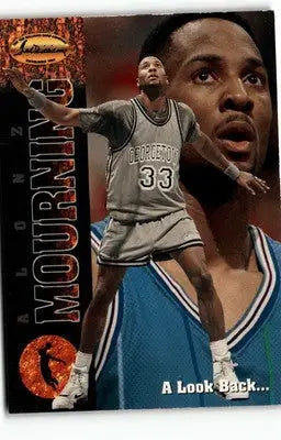 1994 Ted Williams #86 Alonzo Mourning - Basketball Card Single