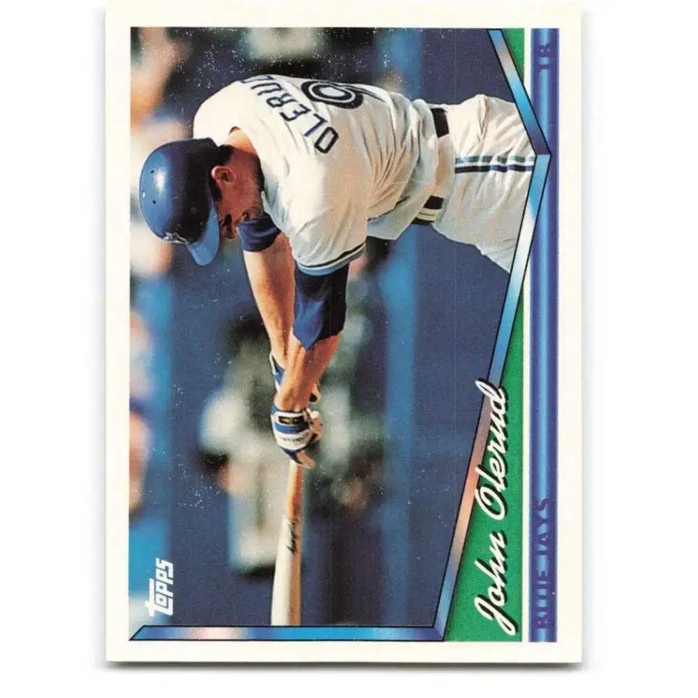 1994 Topps #10 John Olerud EX Excellent Toronto Blue Jays Baseball Card - Baseball Card Single