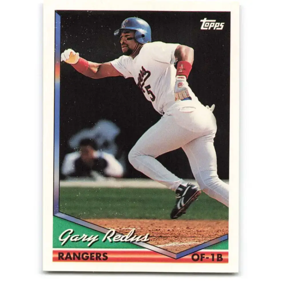 1994 Topps #108 Gary Redus EX Excellent Texas Rangers Baseball Card - Baseball Card Single