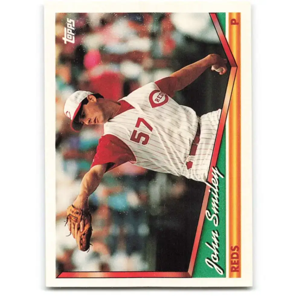 1994 Topps #12 John Smiley EX Excellent Cincinnati Reds Baseball Card - Baseball Card Single