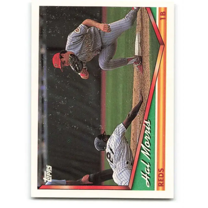 1994 Topps #126 Hal Morris EX Excellent Cincinnati Reds Baseball Card - Baseball Card Single