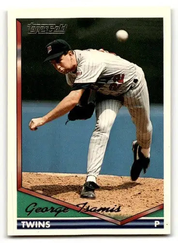 1994 Topps #128 George Tsamis Minnesota Twins Baseball Cards EX/NM ID:61660 - Baseball Card Single