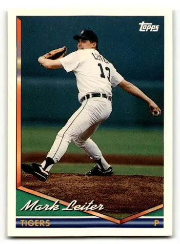 1994 Topps #133 Mark Leiter NrMt ID:47069 - Baseball Card Single