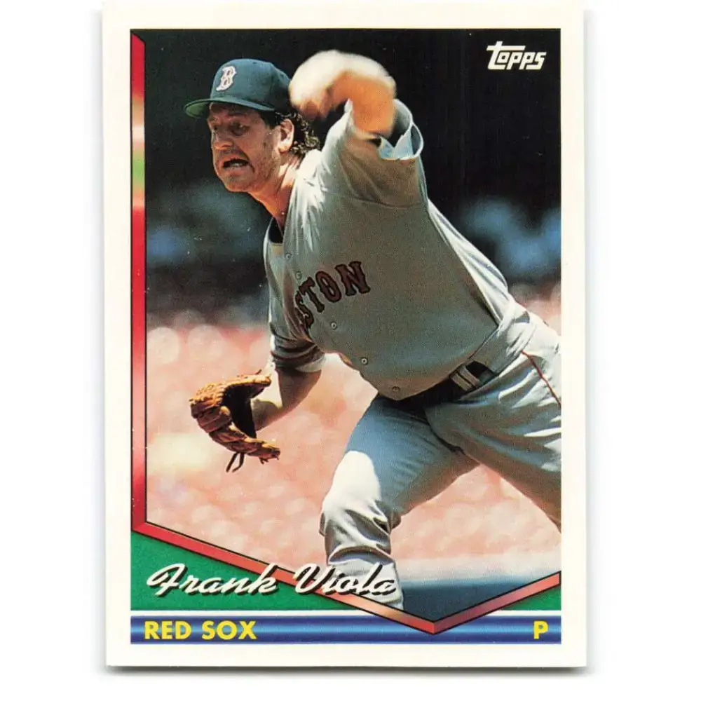 1994 Topps #140 Frank Viola EX Excellent Boston Red Sox Baseball Card - Baseball Card Single