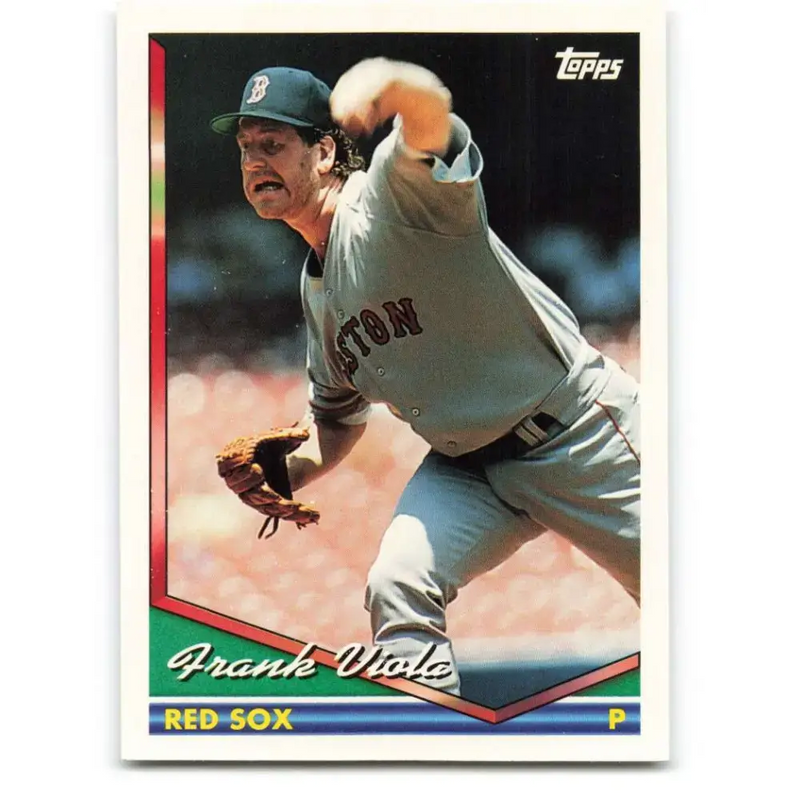 1994 Topps #140 Frank Viola EX Excellent Boston Red Sox Baseball Card - Baseball Card Single