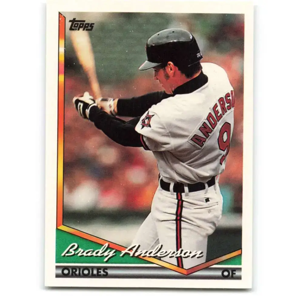 1994 Topps #145 Brady Anderson EX Excellent Baltimore Orioles Baseball Card - Baseball Card Single