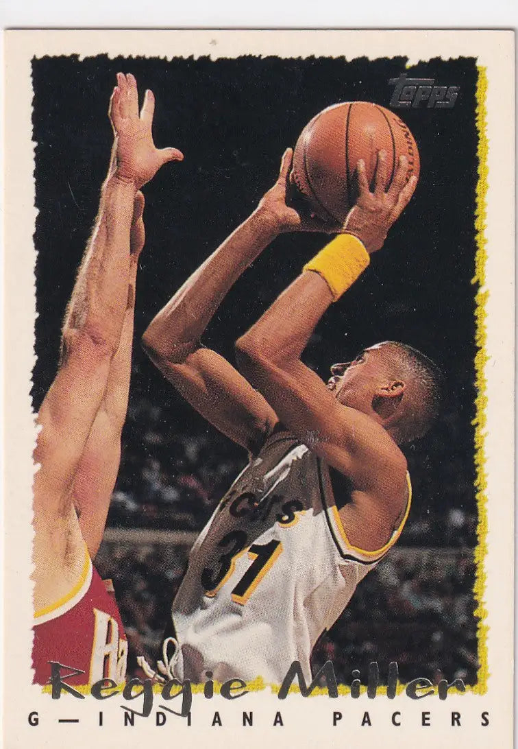 1994 TOPPS #146 REGGIE MILLER- INDIANA PACERS - Basketball Card Single