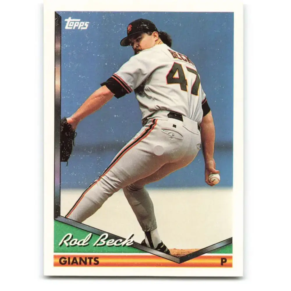 1994 Topps #146 Rod Beck EX Excellent San Francisco Giants Baseball Card - Baseball Card Single