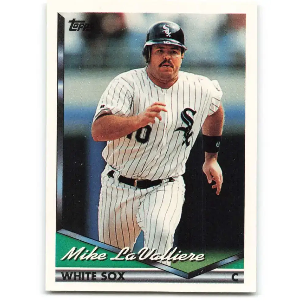 1994 Topps #147 Mike LaValliere EX Excellent Chicago White Sox Baseball Card - Baseball Card Single