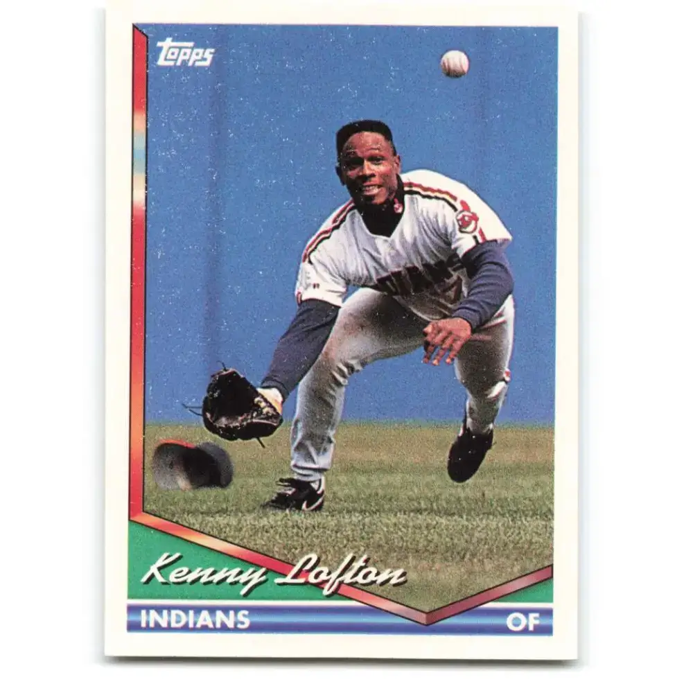 1994 Topps #149 Kenny Lofton EX Excellent Cleveland Indians Baseball Card - Baseball Card Single