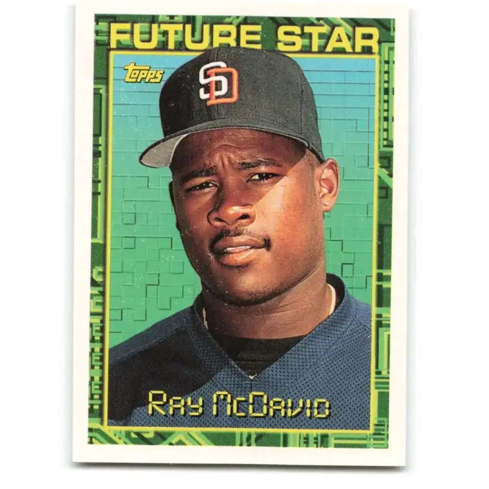 1994 Topps #152 Ray McDavid EX Excellent San Diego Padres Baseball Card - Baseball Card Single