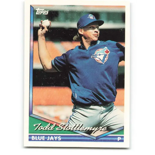 1994 Topps #155 Todd Stottlemyre EX Excellent Toronto Blue Jays Baseball Card