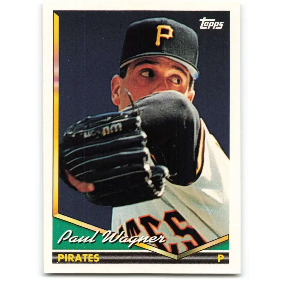 1994 Topps #157 Paul Wagner EX Excellent Pittsburgh Pirates Baseball Card - Baseball Card Single
