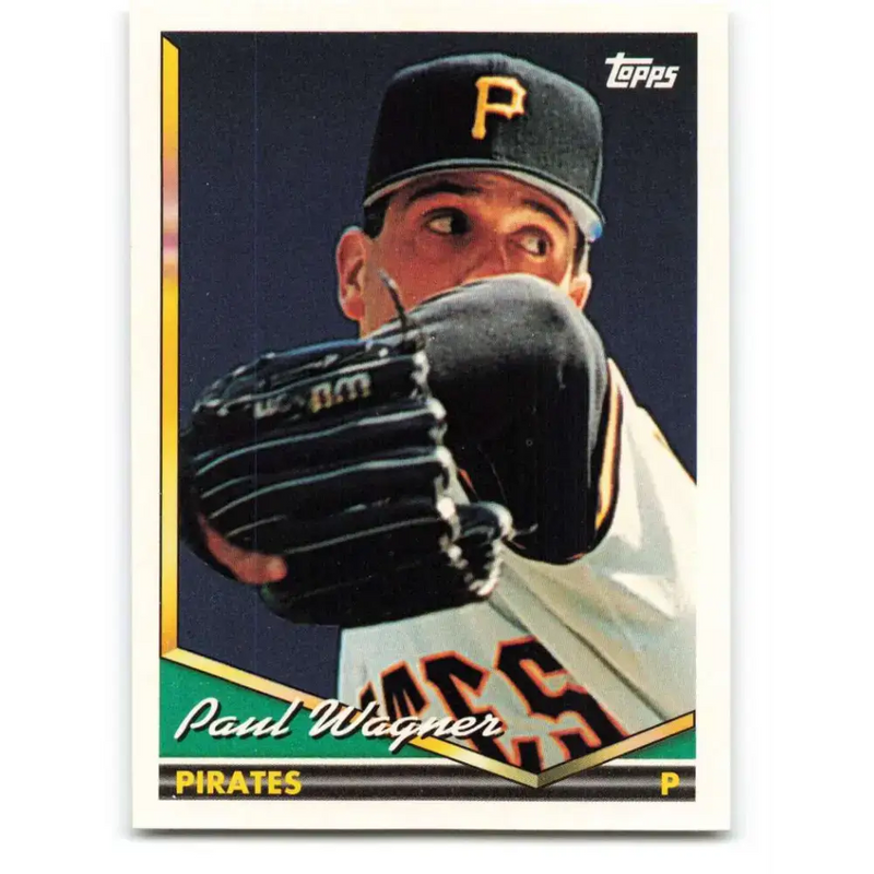 1994 Topps #157 Paul Wagner EX Excellent Pittsburgh Pirates Baseball Card - Baseball Card Single