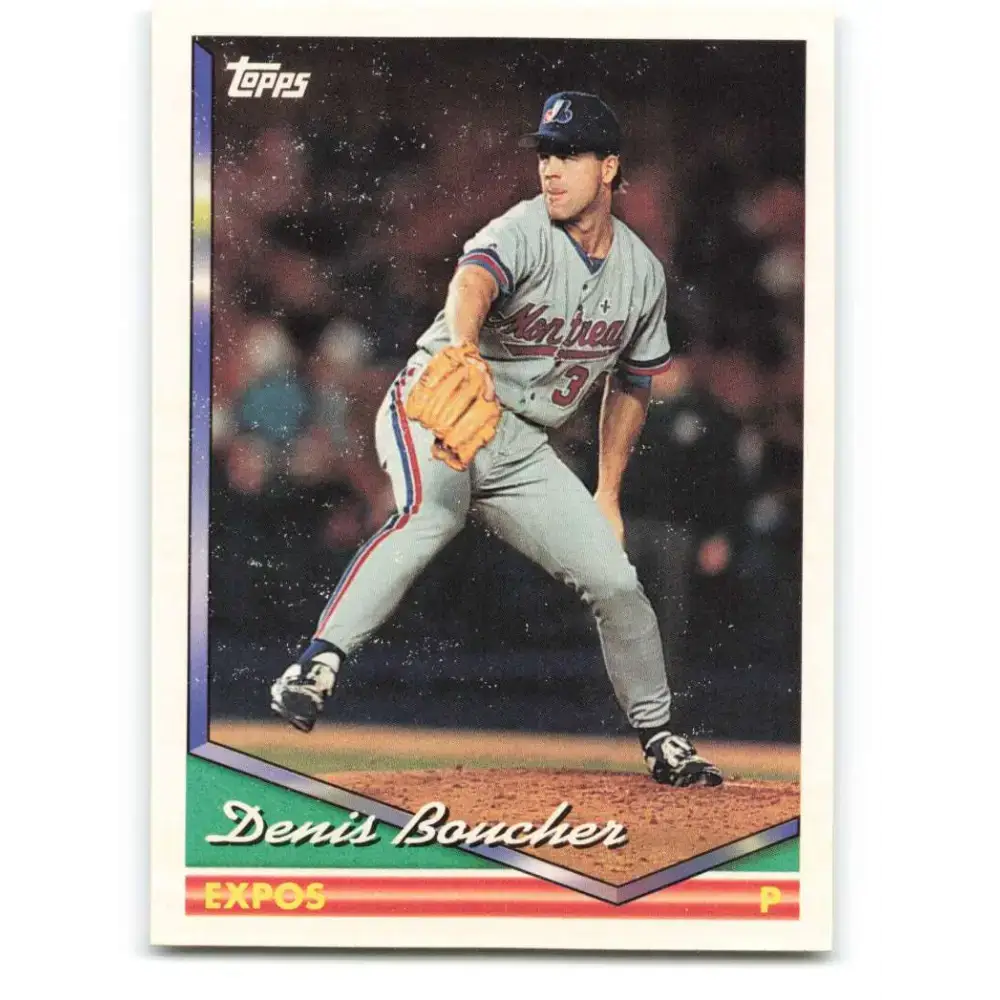 1994 Topps #164 Denis Boucher EX Excellent Montreal Expos Baseball Card - Baseball Card Single