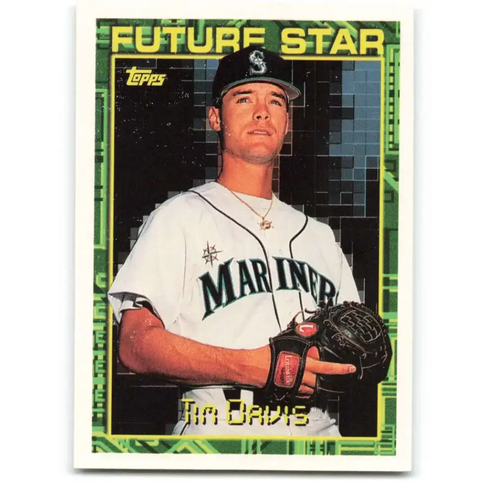 1994 Topps #167 Tim Davis EX Excellent Seattle Mariners Baseball Card
