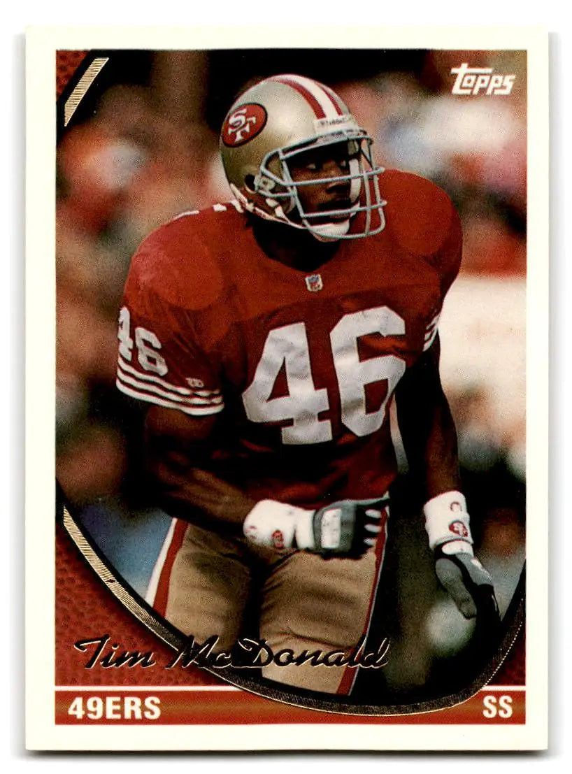 1994 Topps #179 Tim McDonald - Football Card Single