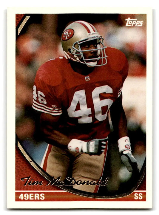 1994 Topps #179 Tim McDonald - Football Card Single