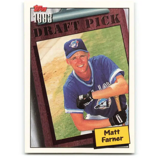 1994 Topps #203 Matt Farner EX Excellent RC Rookie Toronto Blue Jays Baseball Card