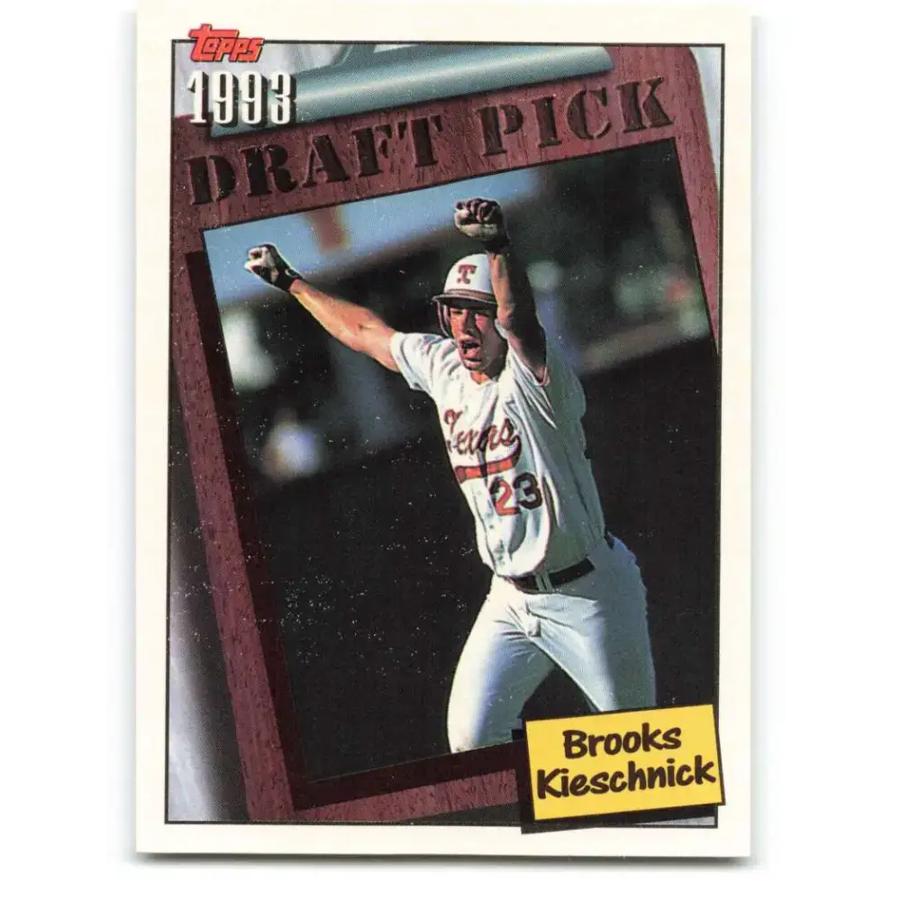 1994 Topps #205 Brooks Kieschnick EX Excellent RC Rookie Chicago Cubs Baseball Card - Baseball Card Single