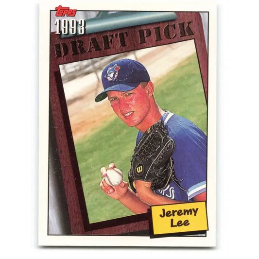 1994 Topps #206 Jeremy Lee EX Excellent RC Rookie Toronto Blue Jays Baseball Card